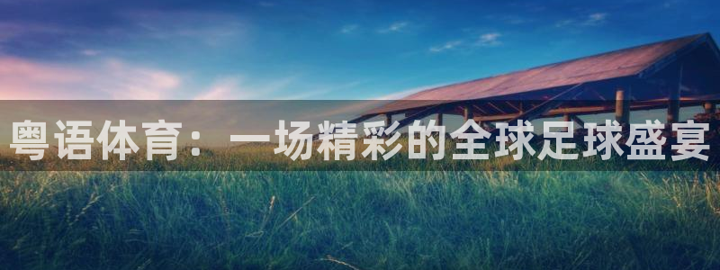 粤语体育：一场精彩的全球足球盛宴